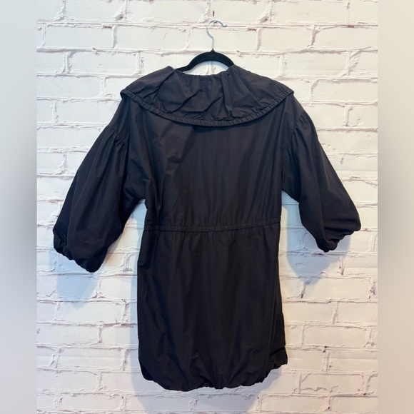 Vince Black Lined Green Zip Up Utility Jacket Size Small - Picture 2 of 7